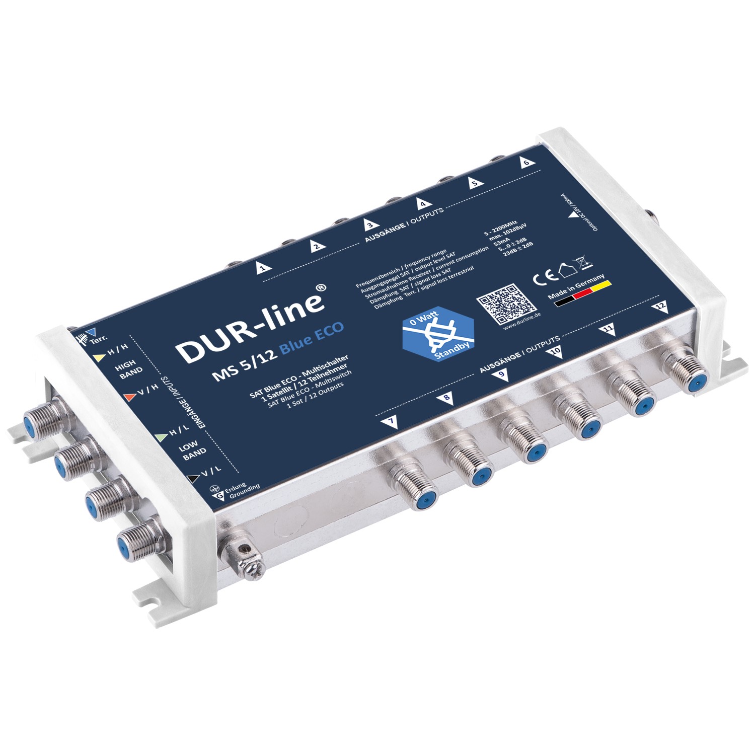 DUR-line MS Blue Eco Multischalter-Serie von DuraSat.