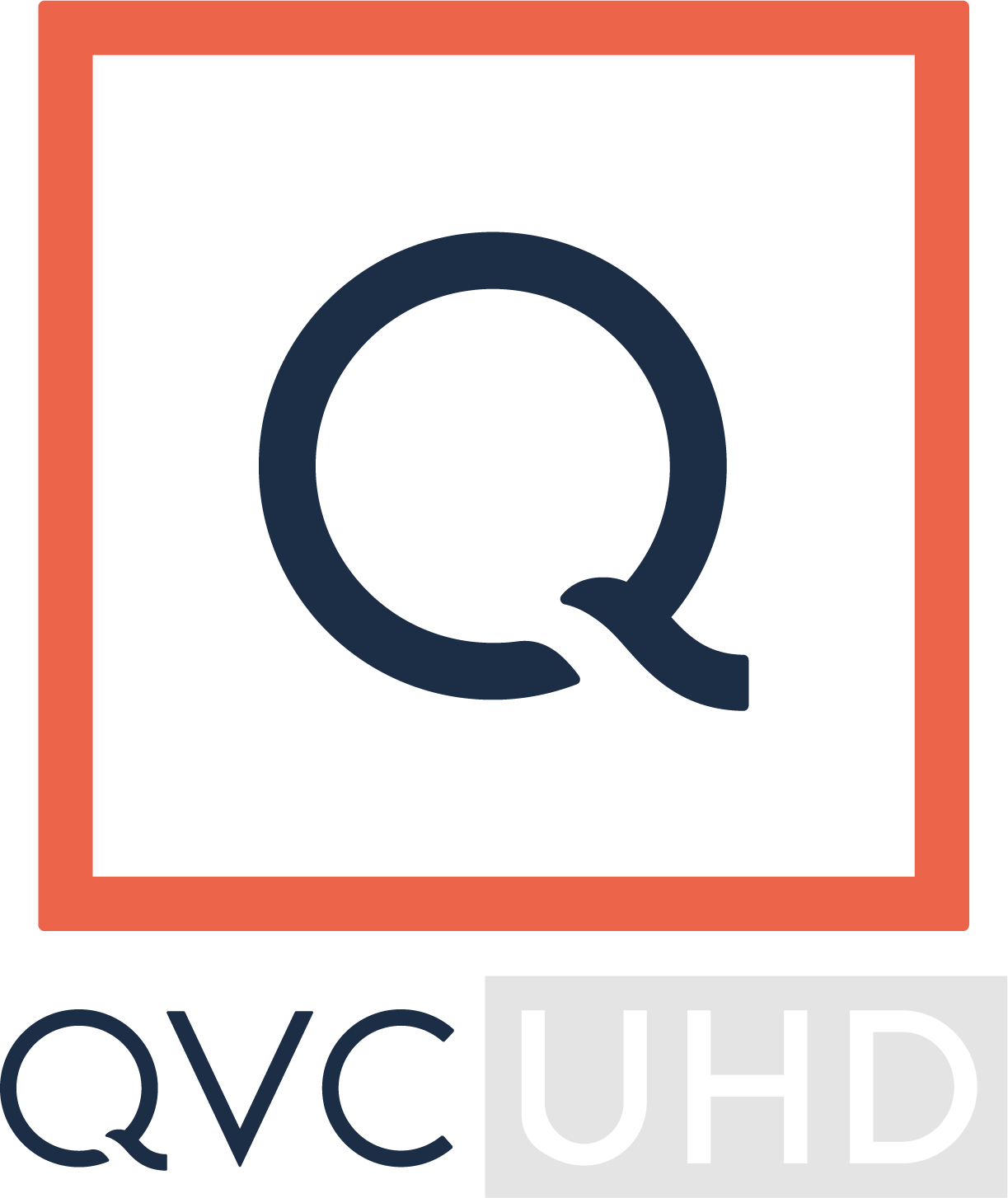 Das Logo von QVC UHD.