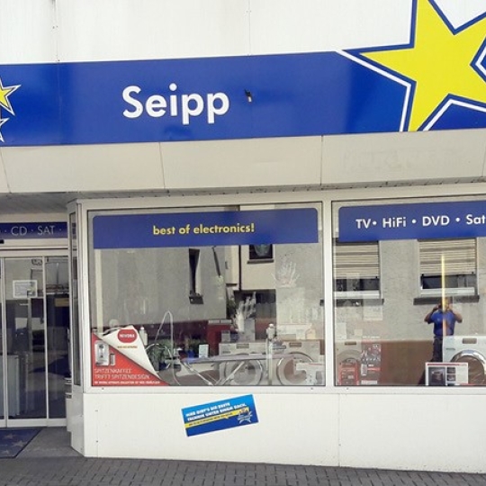Das Geschäft von Seipp Euronics.