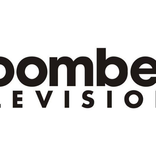 Logo Bloomberg Television.