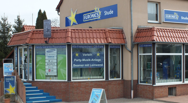 Das Geschäft von Stude Euronics.