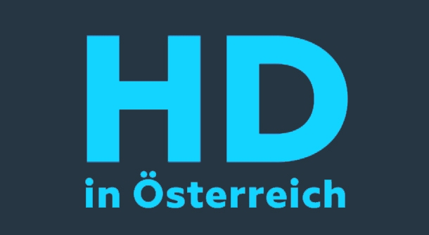 Der Text ‚HD in Österreich‘.