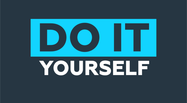 Der Text ‚Do it yourself‘.